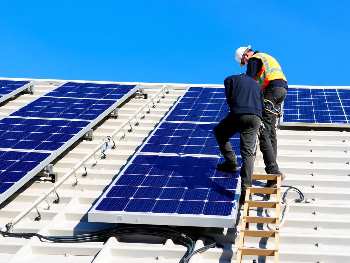 Instalación de paneles solares